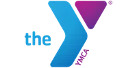 The YMCA logo with a large blue Y shape and purple triangle on a transparent background.