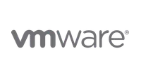 VMware company logo in simple gray lowercase letters on a transparent background