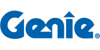 Blue Genie logo with stylized text and a registered trademark symbol