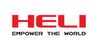Red HELI logo with bold, modern lettering on a transparent background