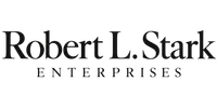 Robert L. Stark Enterprises logo with black serif text on a transparent background