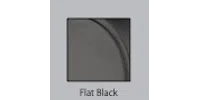 a black and white photo of a black circle with a white circle in the middle