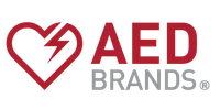 a red and black logo