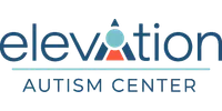 Elevation Autism Center logo with geometric shapes forming the letter A and a horizontal line beneath the text.