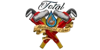 Logo with crossed red and yellow pipe wrenches, blue flame drop, and banner reading Mechanical Care