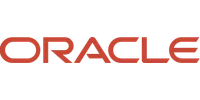 a red and black logo