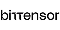 Bittensor logo in simple black lowercase letters on a transparent background.