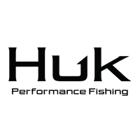 Huk Performance Fishing logo in black text on a transparent background.