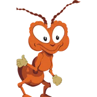 a cartoon character with a light saber