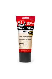 6oz Wood Filler Squeeze Tube - White