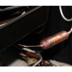 a close-up of a car engine