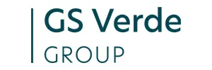 GS Verde Group logo with dark teal text on white background featuring vertical line.