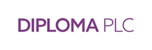 Diploma PLC logo featuring bold purple text on a white background.