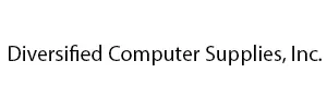 Text logo displaying the company name Diversified Computer Supplies, Inc. on a white background.
