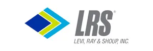 LRS logo with blue, green, and light blue arrow design, and the text Levi, Ray & Shoup, Inc.
