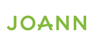 Green JOANN logo text on transparent background