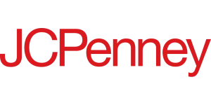JCPenney logo in bold red text on a transparent background