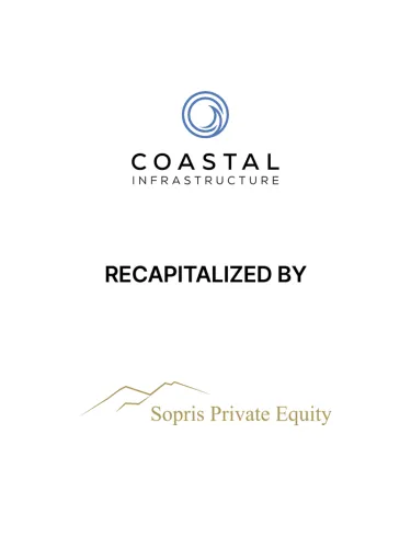 Coastal Infrastructure recapitalized by Sopris Private Equity