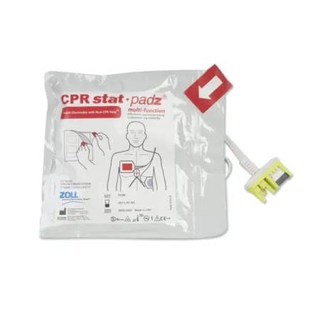 Zoll CPR Stat-padz 8900-0402 Elettrodi Per DAE - Scadenza 05/2027 - Nuovo Sigillato