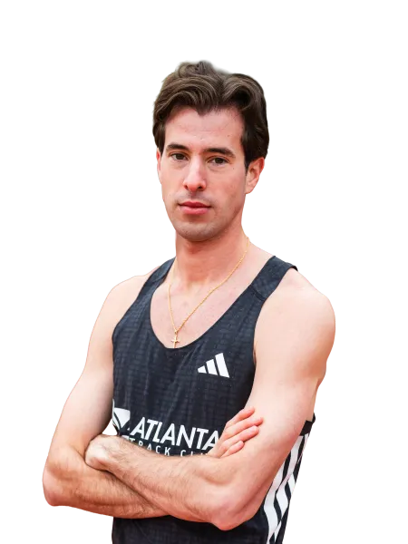 a person wearing a red tank top