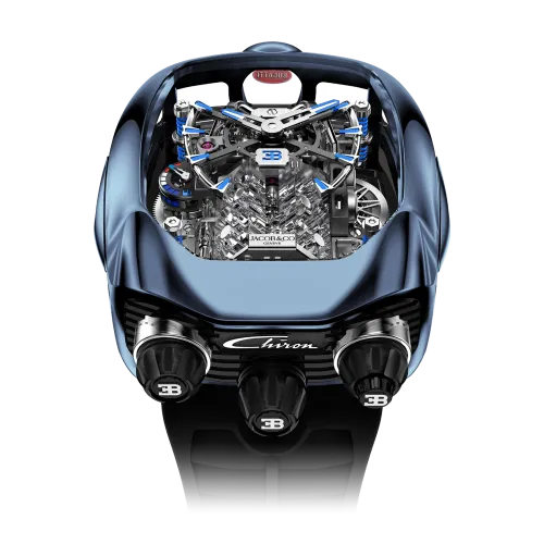 Bugatti Chiron Blue Titanium