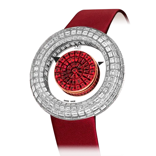 Brilliant Mystery Baguette Rubies (44MM)
