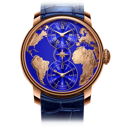 The World Is Yours Dual Time Zone