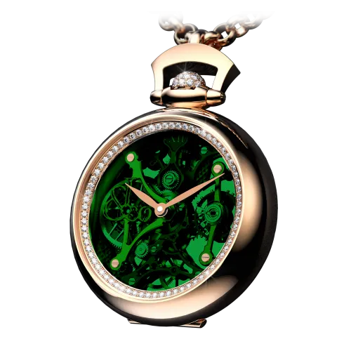 Brilliant Watch Pendant Green