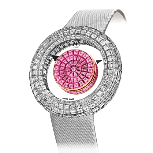 Brilliant Mystery Baguette Pink Sapphires (44MM)