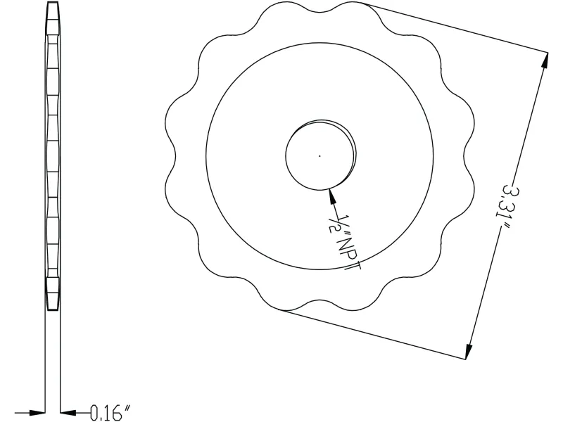 Accessory, Flower Stabilizer Plate