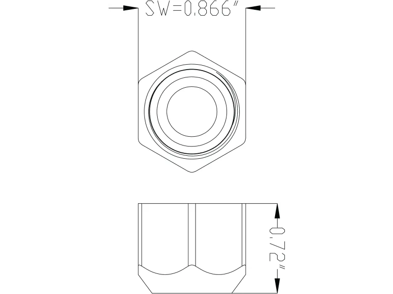 Accessory, Brass Micro Fixture, Lock Screw Only