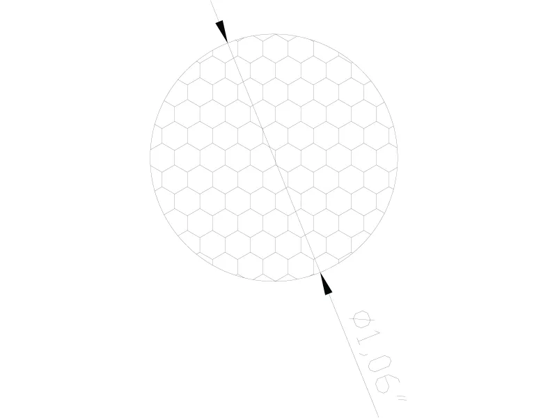 Accessory, Micro Hexagon Louver