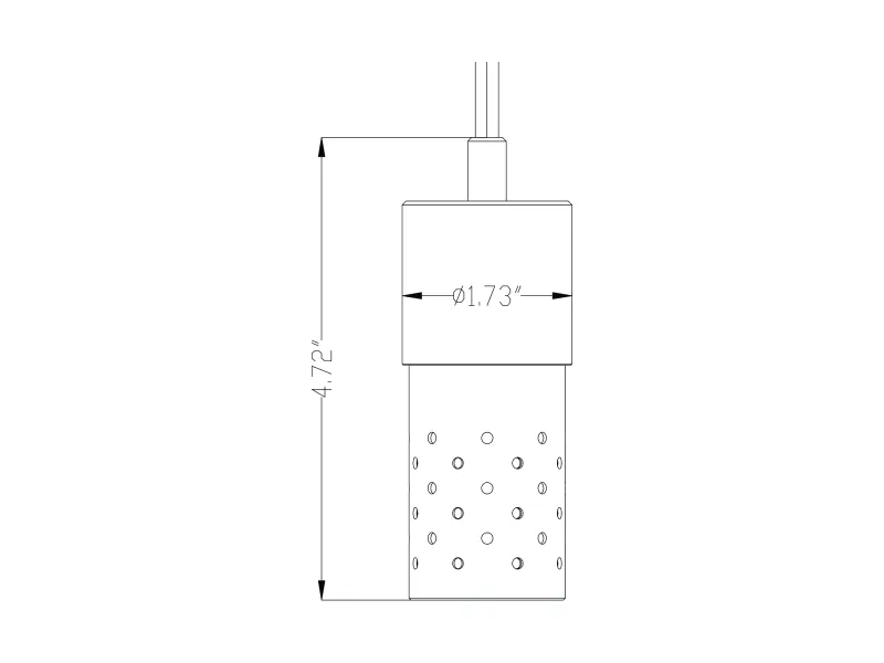 Accessory Package, Surface Mounted Long Perforated Shroud
