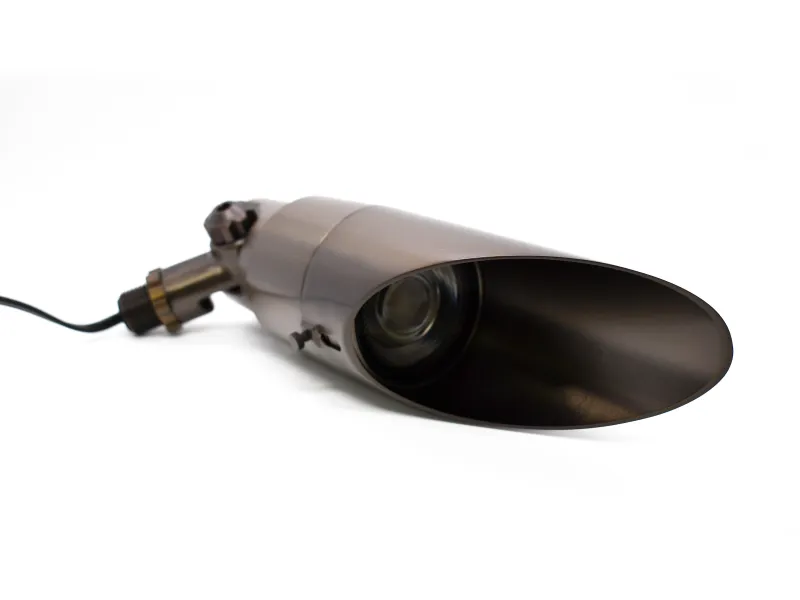 a black and silver magnifying glass