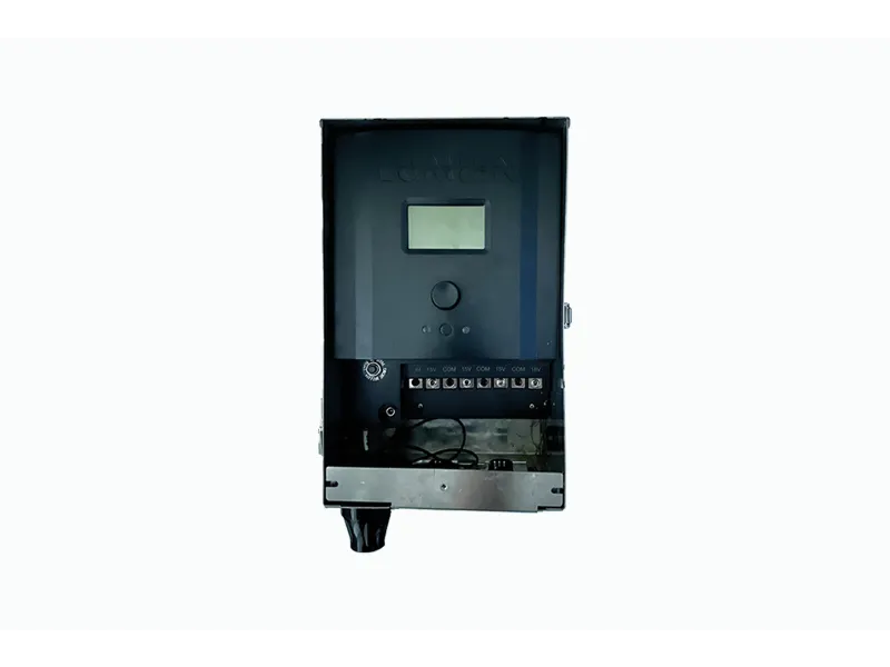 a black rectangular electronic device