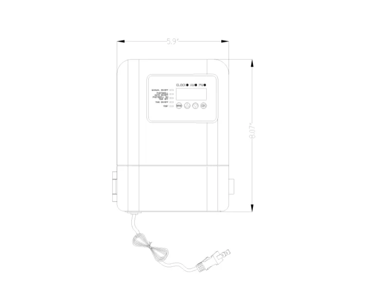 Transformer, Input Voltage 120V, Output Voltage 12/15V, Black, UL1838 Listed, Polycarbonate Housing Material