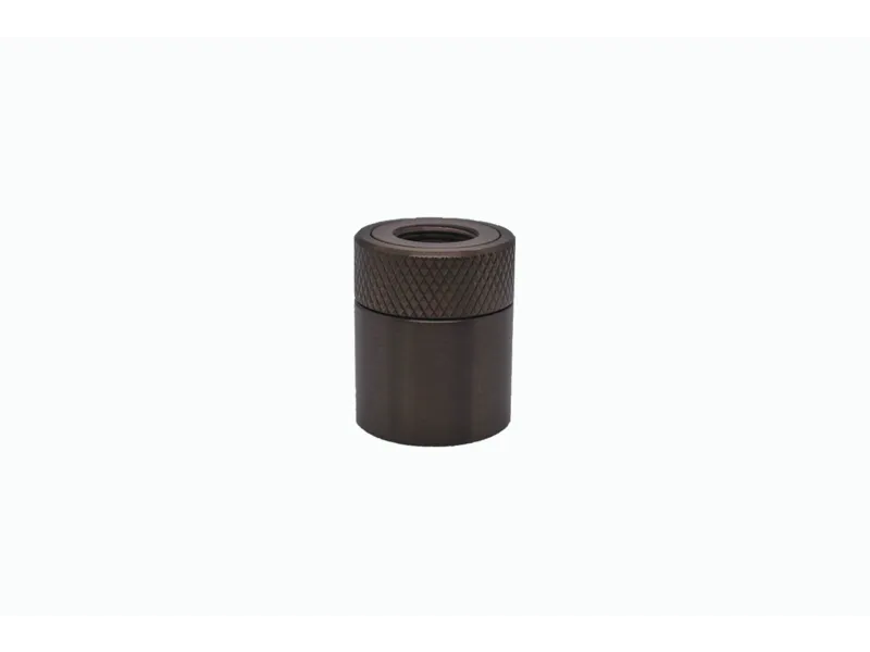 a black cylindrical object