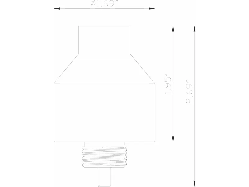 Accessory, Bollard Adapter for Standard Path Light Caps