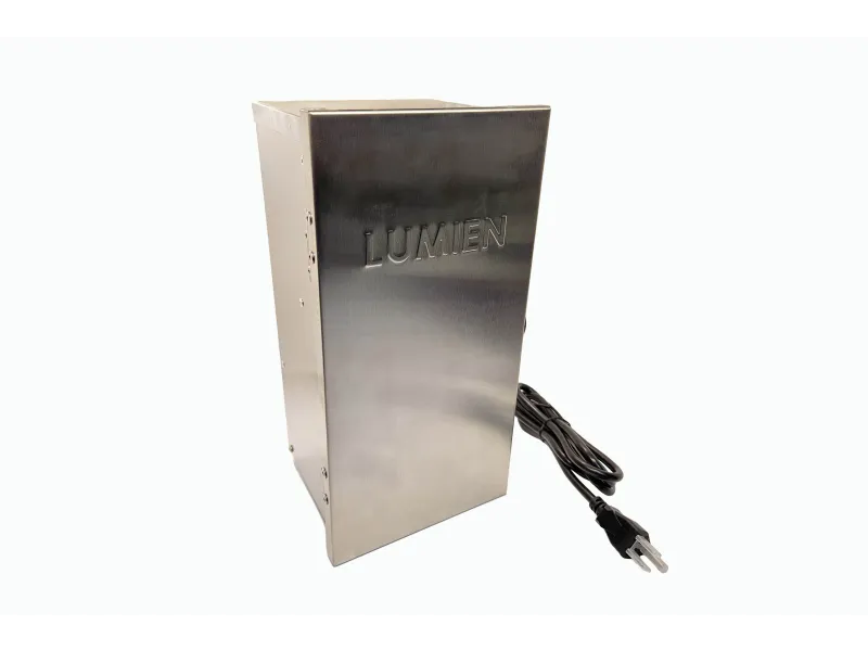 a grey rectangular object with a black handle