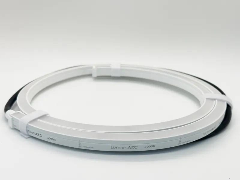 a white corded device