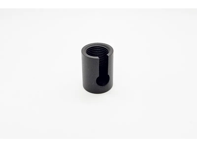 a black and silver speaker