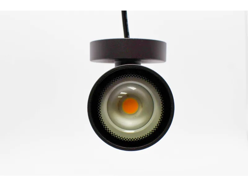 a black and silver speaker