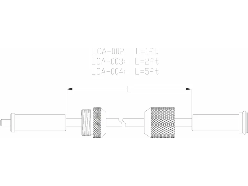 Accessory, Catenary, Power Extension, 5ft