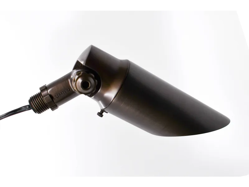 a close-up of a flashlight