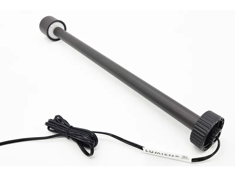 a black and silver microphone