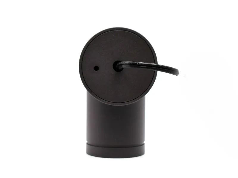 a black and silver speaker