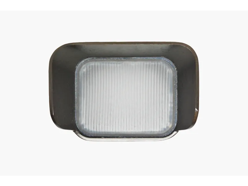 a black and white striped object