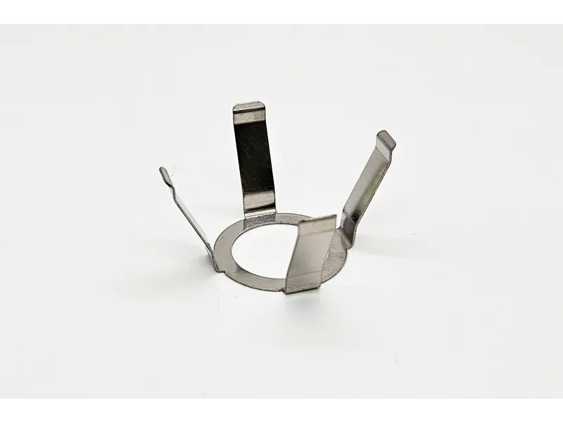 a silver and black knife