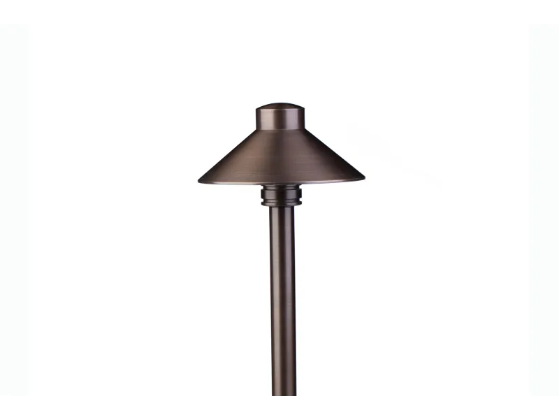 a black and silver lamp