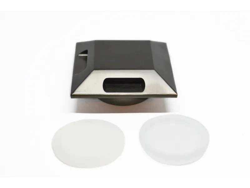 a black and white electronic device